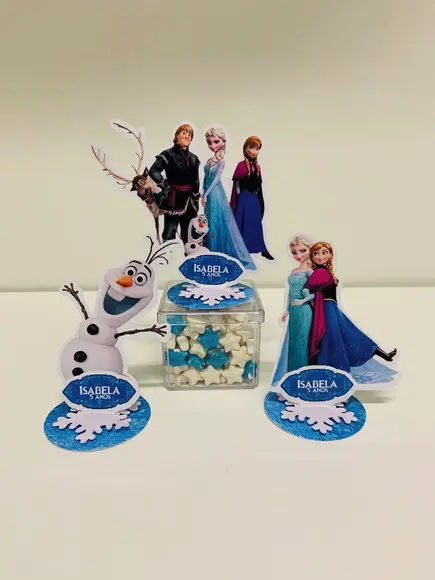 Aplique 3D Frozen