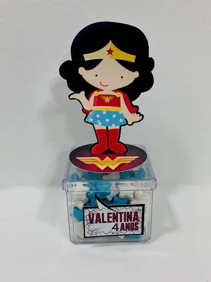 Aplique 3D Mulher Maravilha