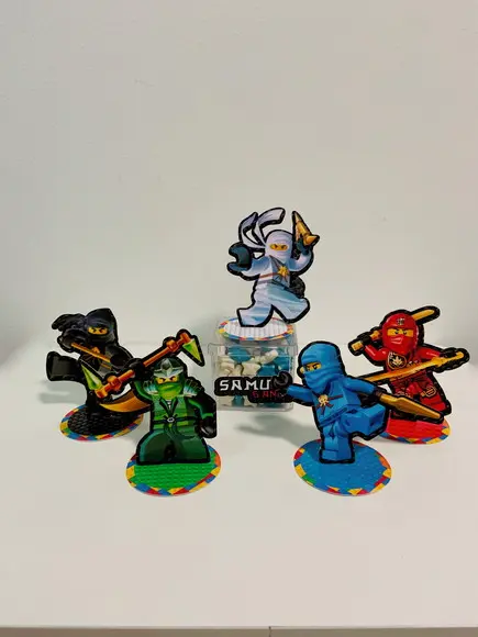 Aplique 3d Ninjago