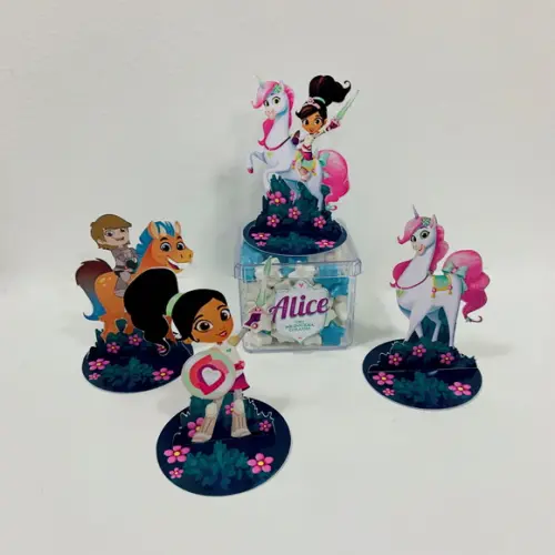 Aplique 3D Princesa Nella