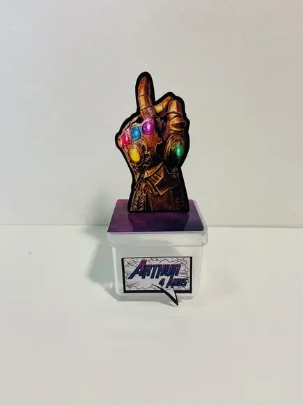 Aplique 3d Thanos