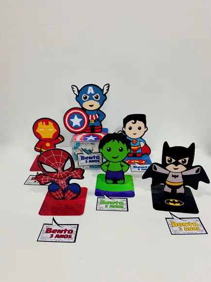 Aplique 3d Super Heróis Baby