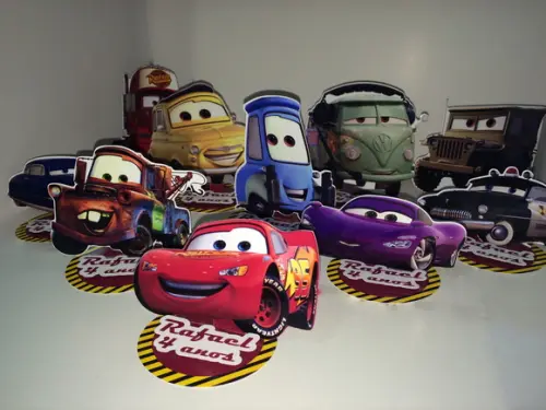 Aplique Carros 3D