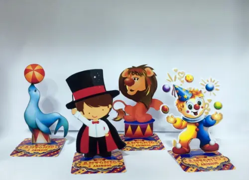 Aplique Circo 3D - 9cm