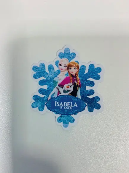 Aplique Frozen - Floco de Neve