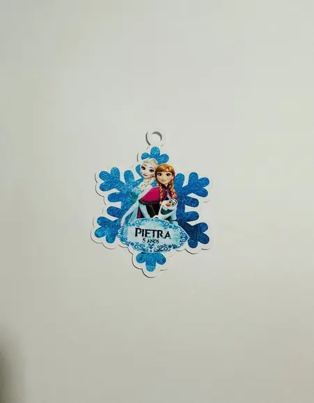 Aplique Frozen - Floco de Neve