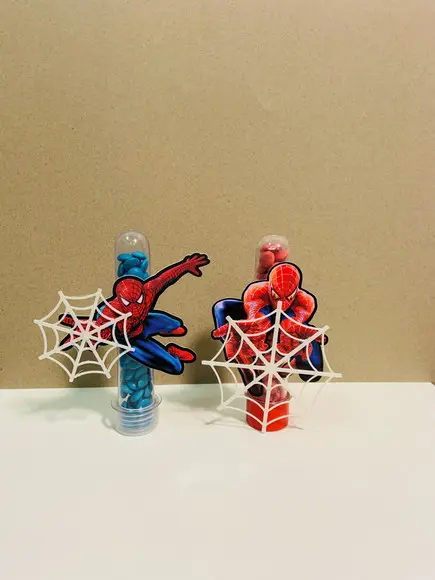 Aplique Homem Aranha - Teia Branca