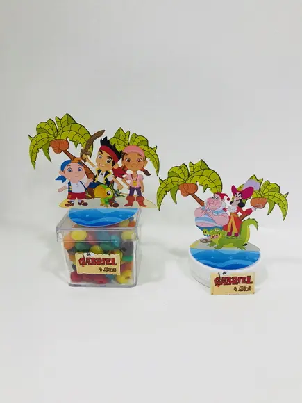 Aplique Jake e os piratas 3D