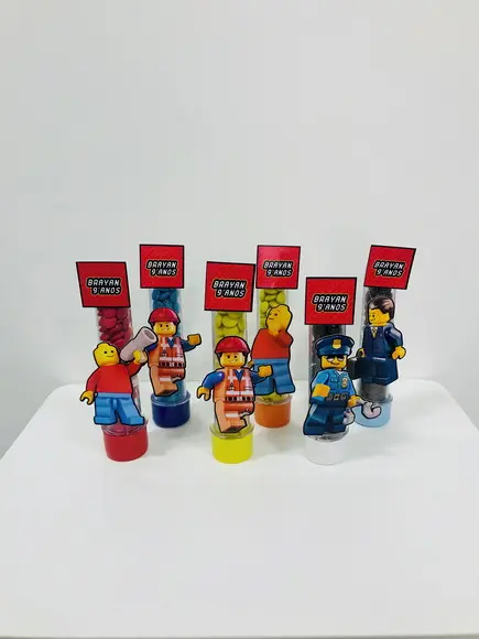 Aplique Lego - Tubete
