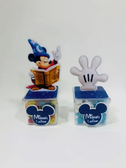 Aplique Mickey Magia 3D