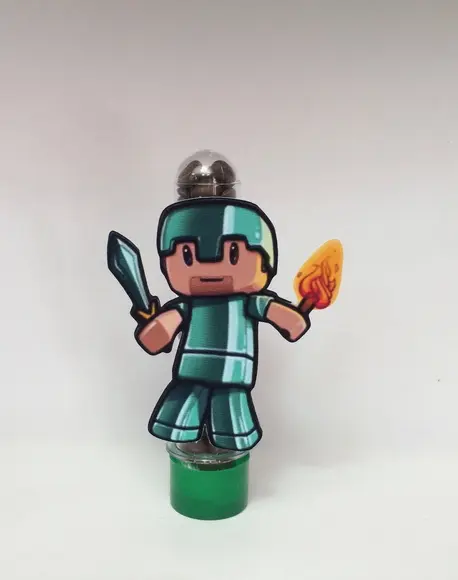 Aplique Minecraft - 9cm