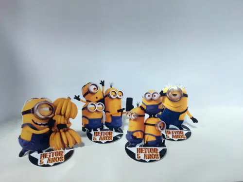 Aplique Minions 3d