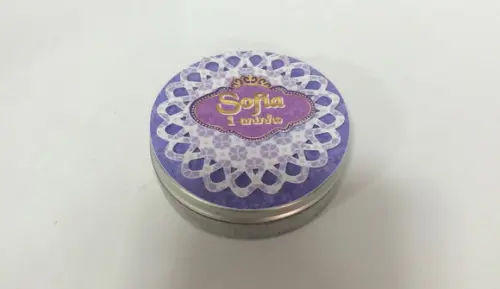 Aplique para Latinha Princesa Sofia