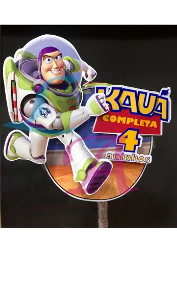 Aplique para Pirulito Toy Story