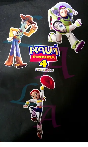 Aplique para Pirulito Toy Story