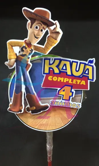 Aplique para Pirulito Toy Story