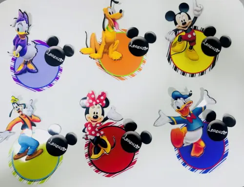Aplique para Pirulito Turma do Mickey 2