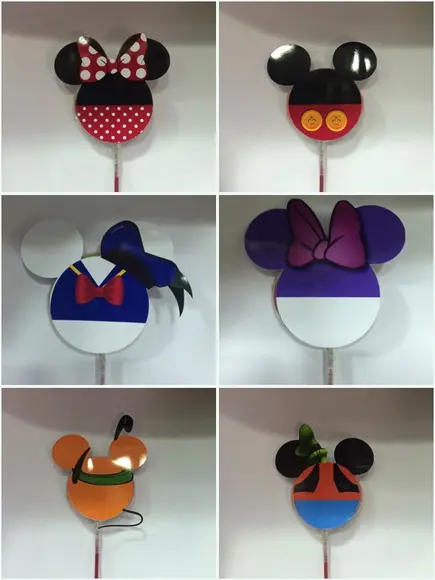 Aplique para Pirulitos Turma do Mickey