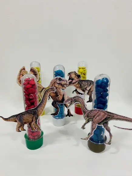 Aplique para Tubete Dinossauro