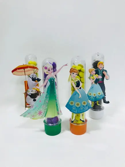 Aplique para tubete Frozen Verão