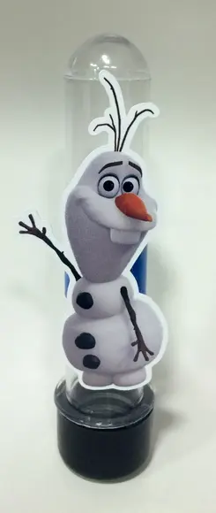 Aplique para tubete Frozen