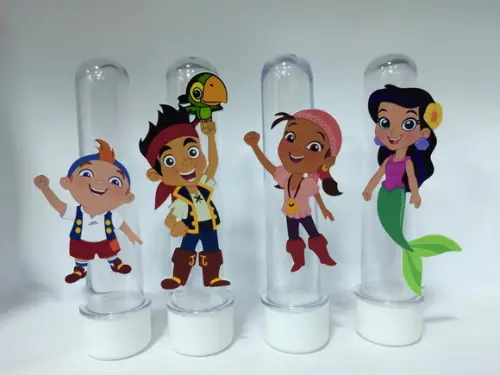 Aplique para tubete Jake e os piratas