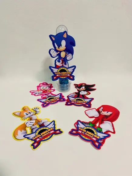Aplique para Tubete Sonic