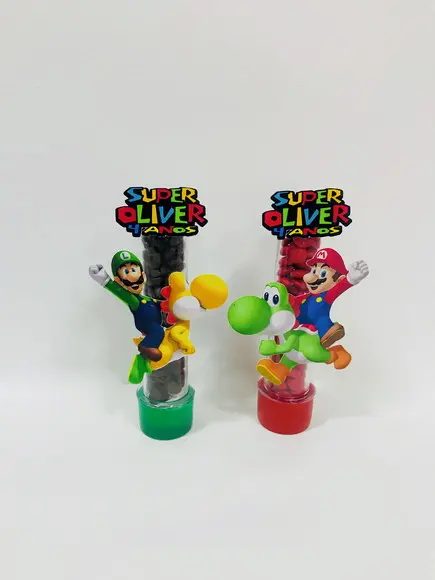 Aplique para tubete Super Mario 2