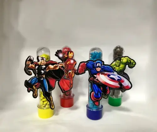 Aplique para Tubete Vingadores - 9cm
