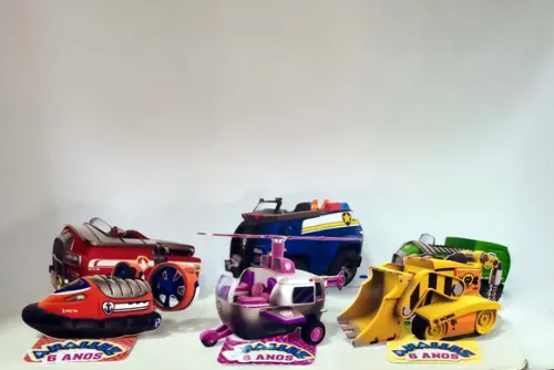 Aplique Patrulha Canina 3d