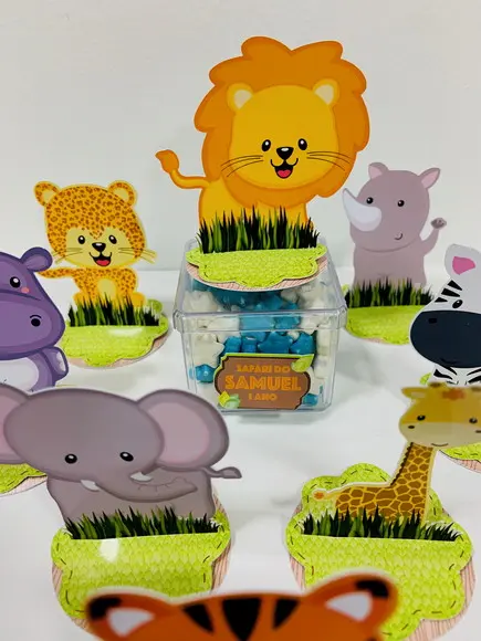 Aplique Safari 3D