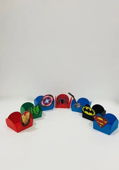 Aplique Super Heróis - 3,5cm