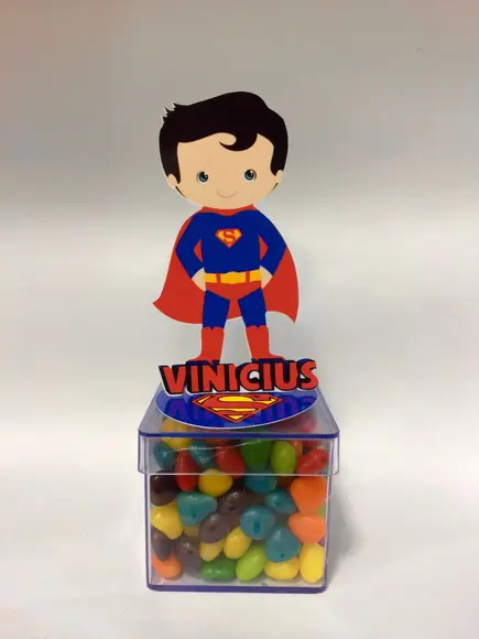 Aplique Superman 3D