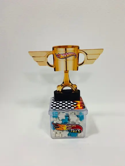 Aplique Troféu Hot Wheels