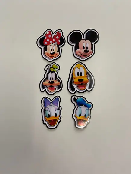 Aplique Turma do Mickey - 6,5cm