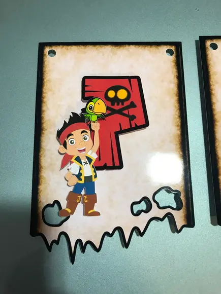 Bandeirola Jake e Os piratas