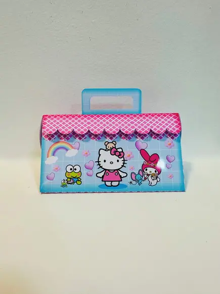 Bolsinha Triangular Hello Kitty