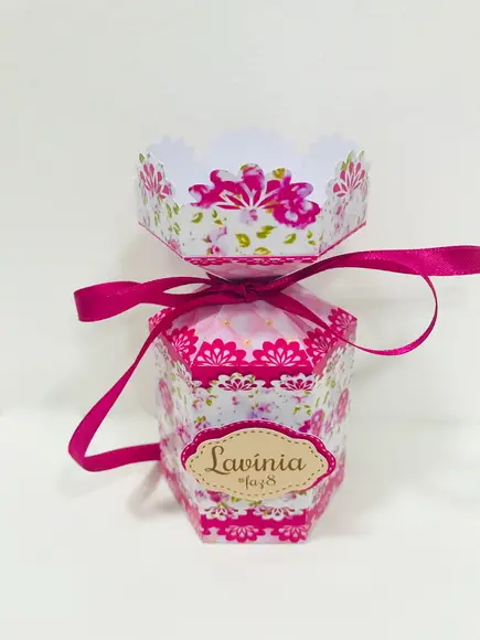 Caixa Bala Floral