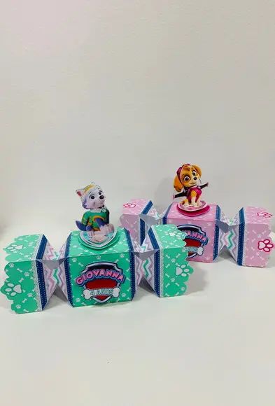 Caixa Bala Patrulha Canina - Feminino