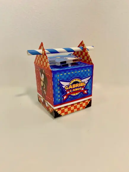 Caixa Canudo sonic