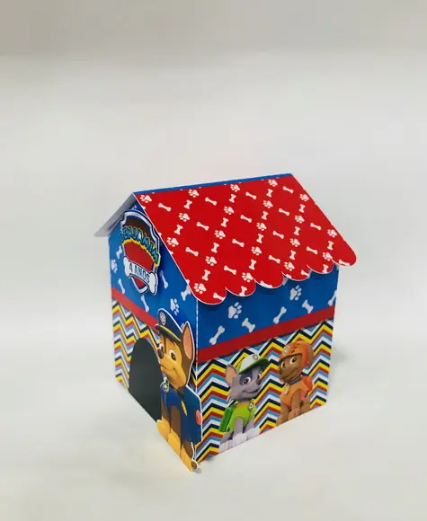 Caixa Casa Patrulha Canina