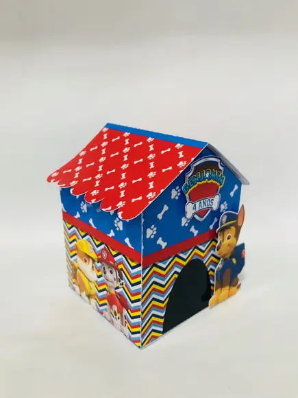 Caixa Casa Patrulha Canina