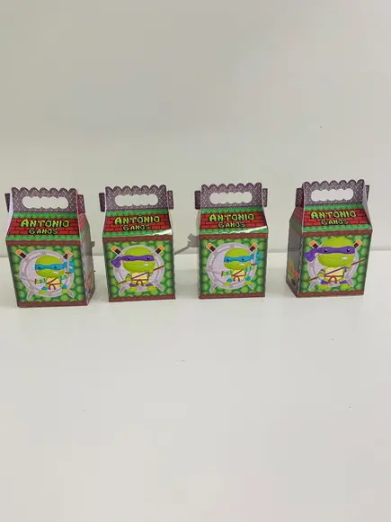 Caixa Com Alça Tartarugas Ninja
