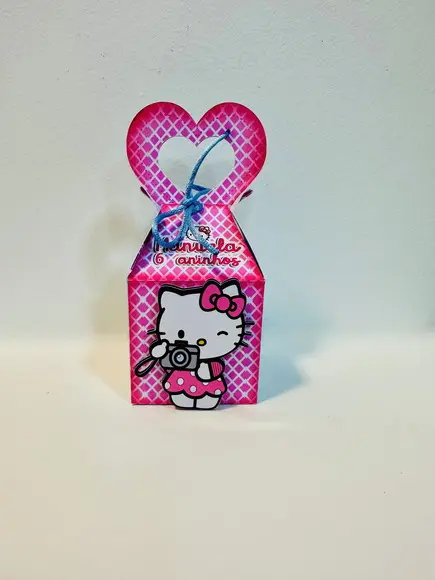 Caixa Coração Hello Kitty