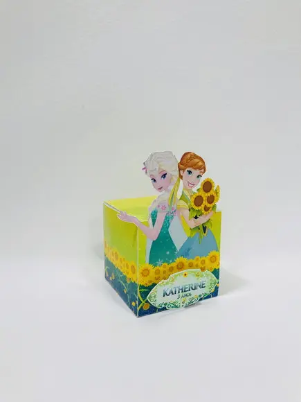 Caixa Cubo Frozen Verão