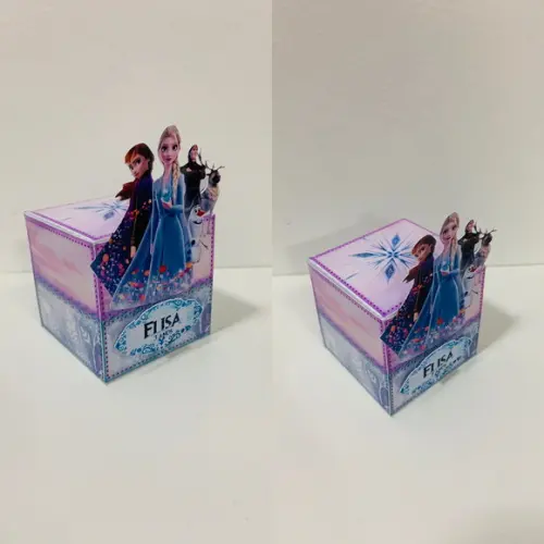 Caixa Cubo Frozen 2