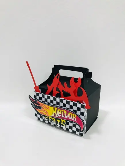 Caixa Ferramenta Hot Wheels