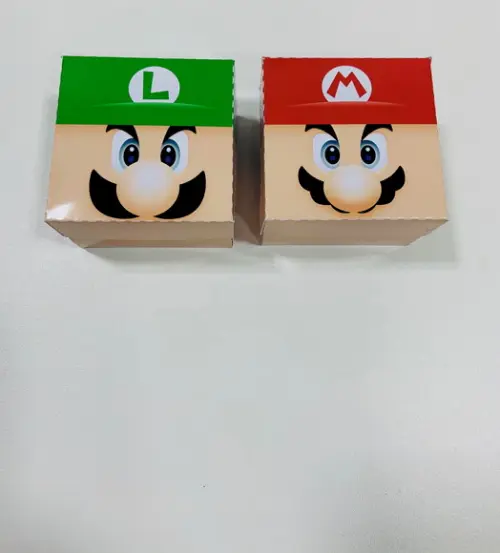 Caixa Mario Bros - Com tampa