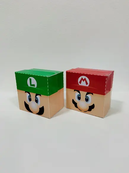 Caixa Mario Bros - Com tampa