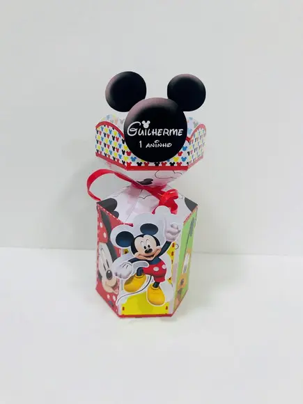 Caixa Meia Bala Turma do Mickey